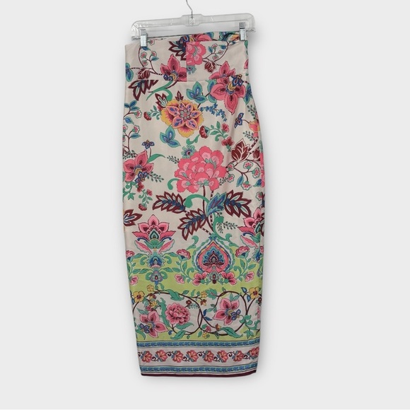 VICI Wrap Maxi Skirt in Floral Print Women’s Size S NWOT - Picture 3 of 4